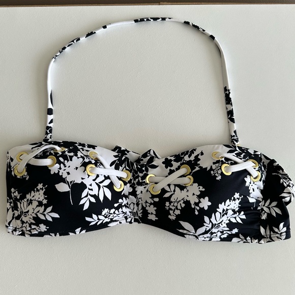 NWOT* Bar III Floral Swim Top - Size Small - Picture 1 of 2